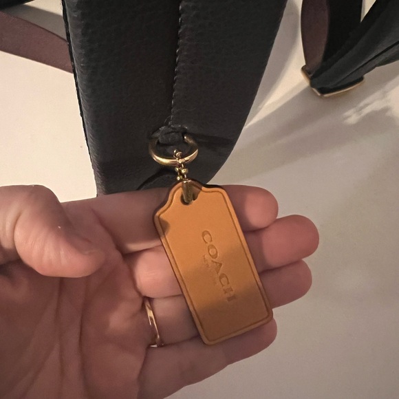 Authentic Coach Hudson Backpack in Signature Chambray - Brass/denim. - Picture 7 of 8